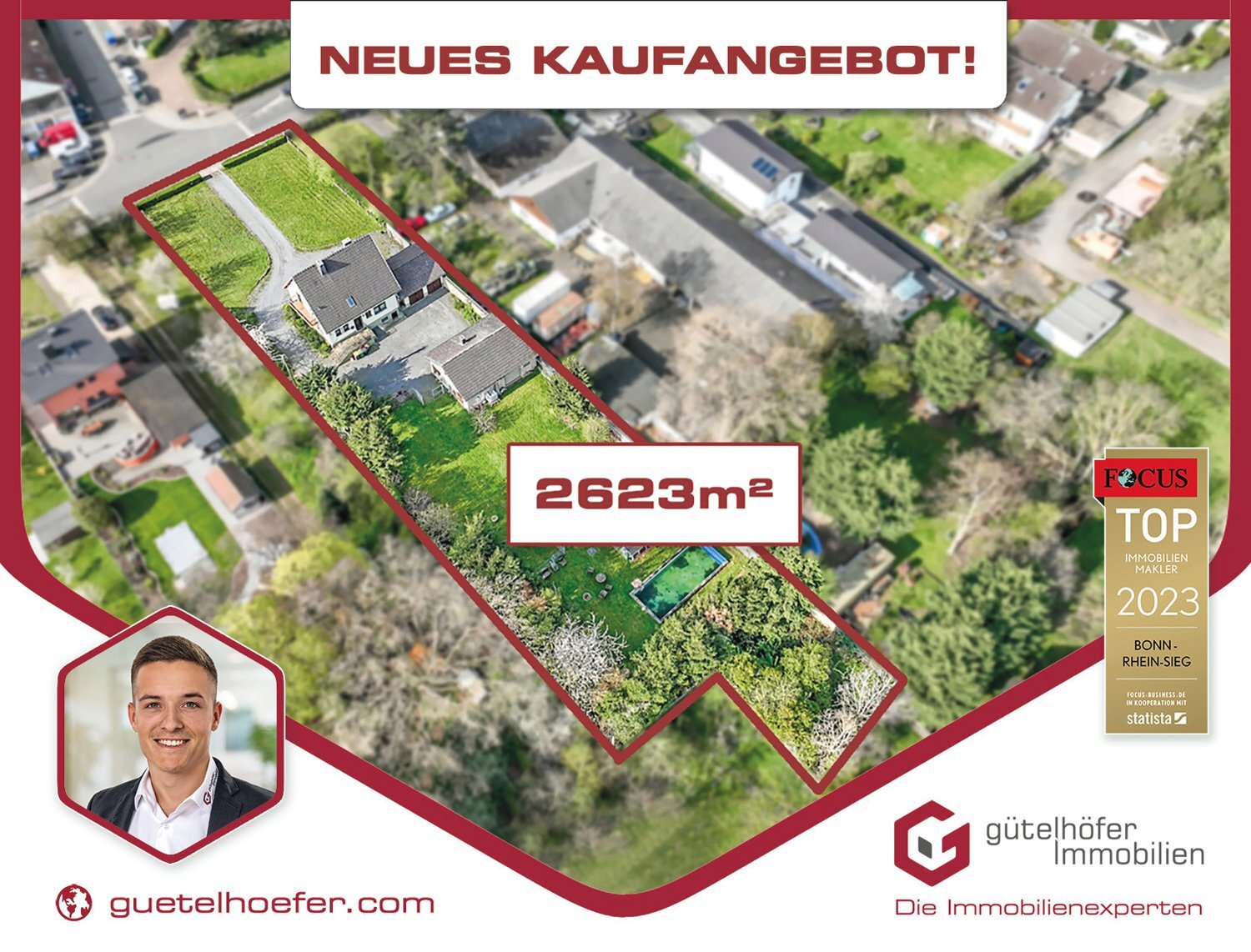 Grundstück zum Kauf 799.000 € 2.623 m²<br/>Grundstück Odendorf Swisttal / Odendorf 53913