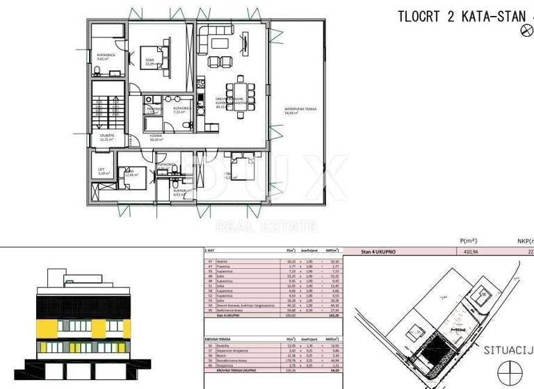 Wohnung zum Kauf 1.550.000 € 4 Zimmer 256 m² Petrcane - Kozino