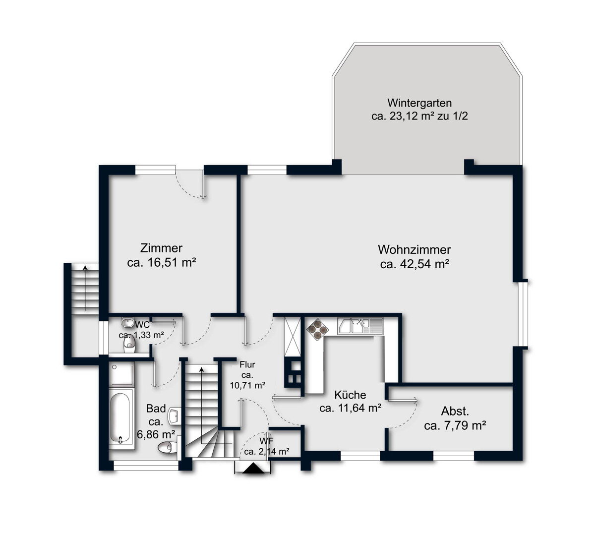 Mehrfamilienhaus zum Kauf 259.000 € 6 Zimmer 202 m²<br/>Wohnfläche 816 m²<br/>Grundstück Neuenkirchen Schwanewede / Neuenkirchen 28790