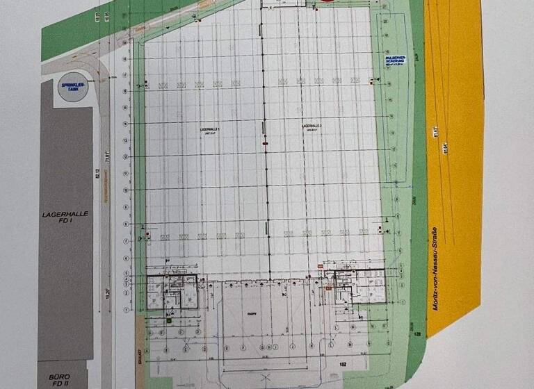 Lagerhalle zur Miete 6,75 € 3.000 m² Lagerfläche Emmerich 46446