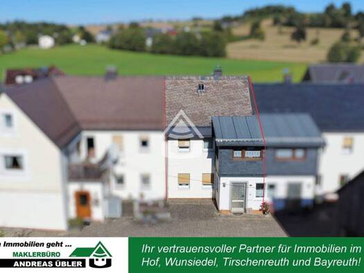 Reihenmittelhaus zum Kauf 99.000 € 5 Zimmer 110 m² 1.052 m² Grundstück Leupoldsdorf Tröstau 95709