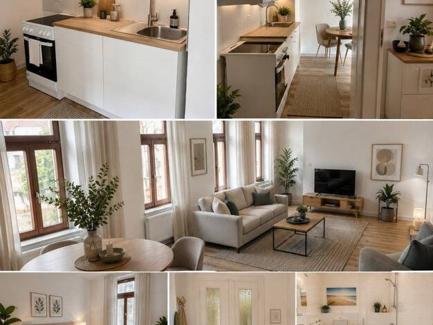 Wohnung zur Miete 536 € 1,5 Zimmer 52 m² 2. Geschoss Wilhelm-Plesse-Straße 26 Gohlis-Mitte Nord 04157