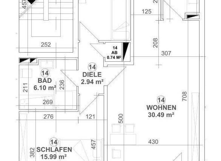 Wohnung zur Miete 665 € 3 Zimmer 83,5 m² Geschoss 3/8 frei ab sofort Spradow Bünde 32257