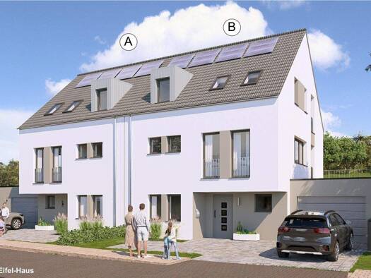 Doppelhaushälfte zum Kauf - Erstbezug provisionsfrei 1.337.000 € 5 Zimmer 170,8 m² 776 m² Grundstück Iewescht Strooss 5 Mompach L-6695