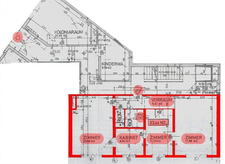 Wohnung zum Kauf 247.000 € 3 Zimmer 63,5 m² EG frei ab 01.07.2026 Wien 1100