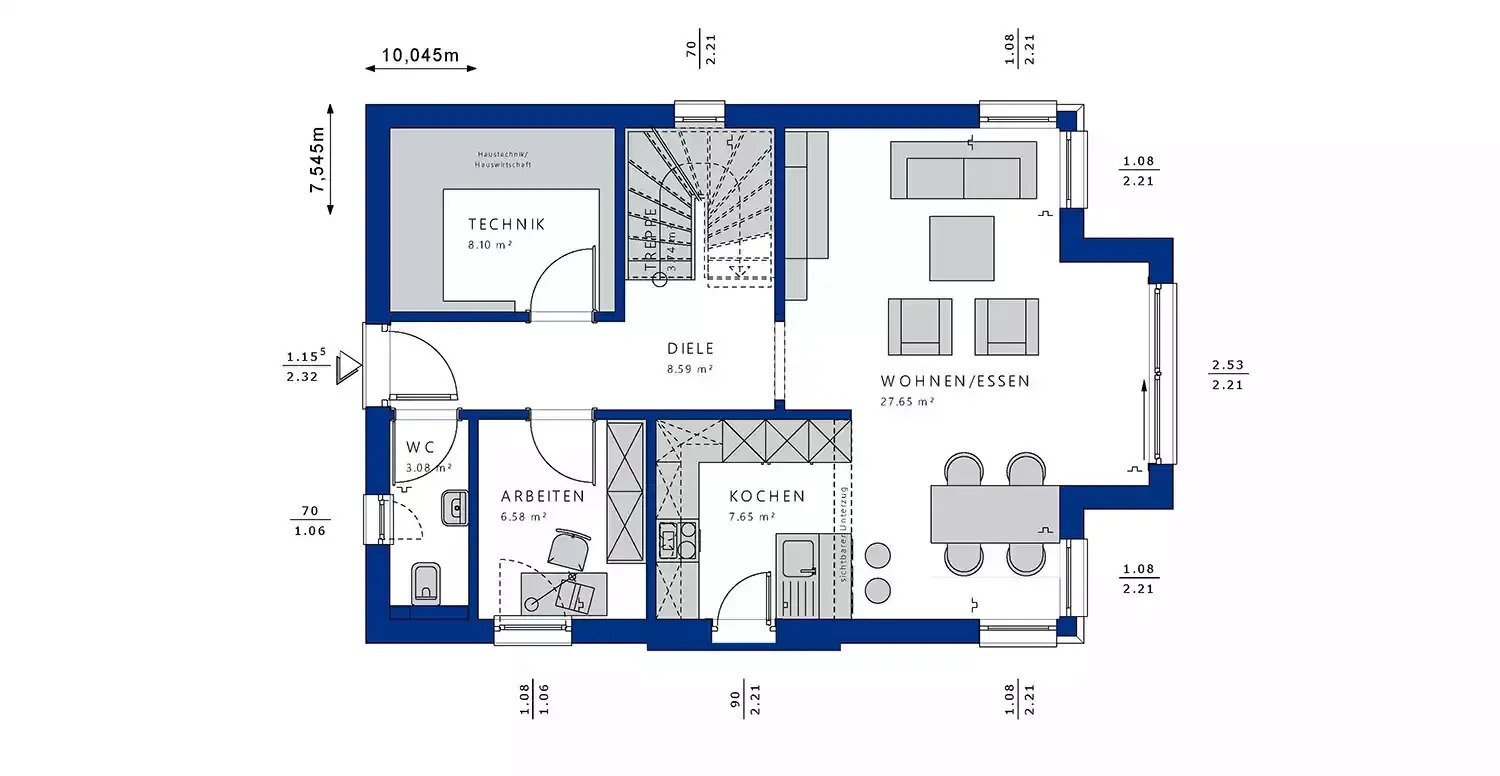 Haus zum Kauf 491.000 € 5 Zimmer 124 m²<br/>Wohnfläche 507 m²<br/>Grundstück Arnstein Arnstein 97450