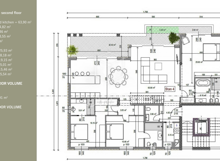 Wohnung zum Kauf 2.511.950 € 5 Zimmer 2. Geschoss Rovinj 52210