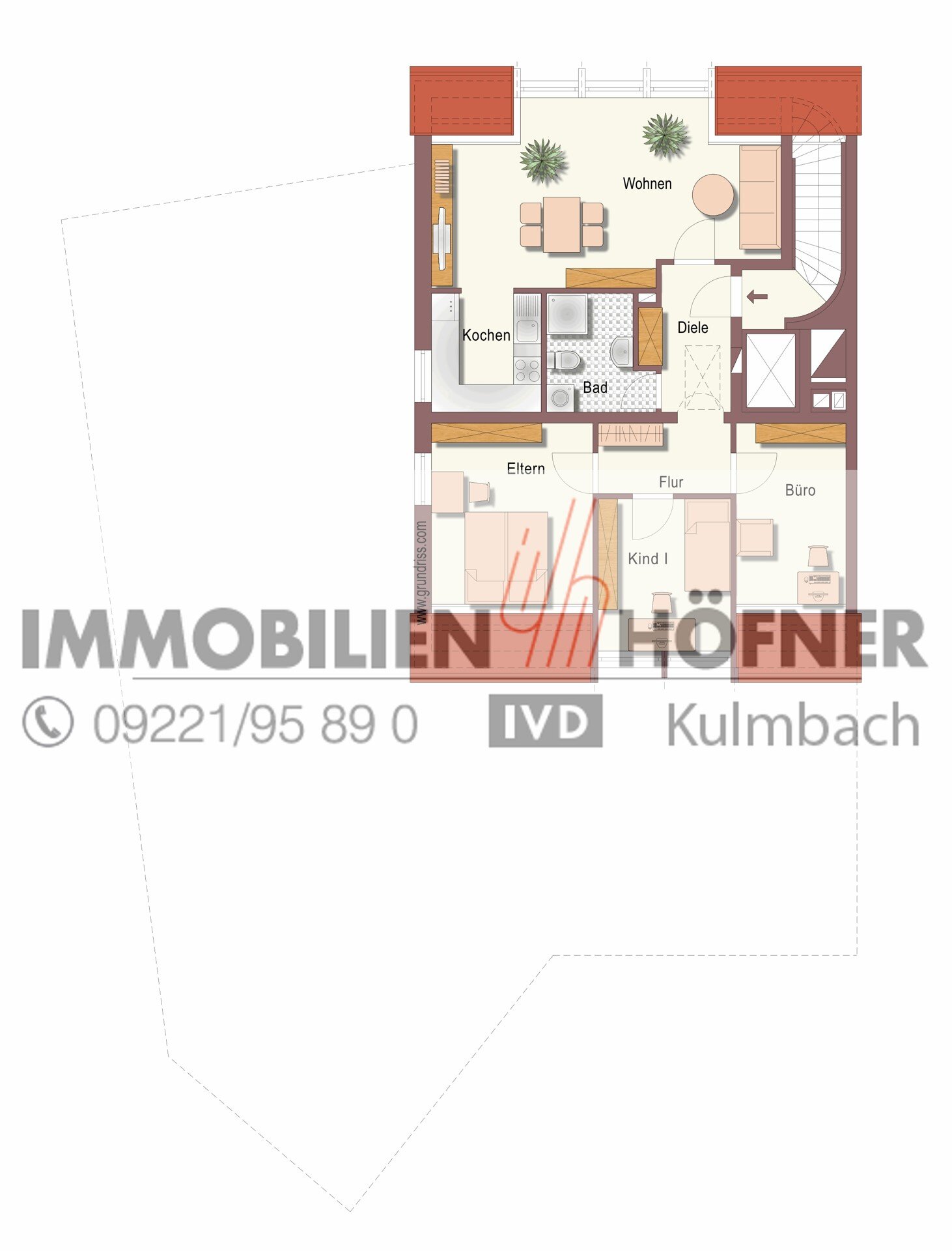 Wohnanlage zum Kauf als Kapitalanlage geeignet 209.000 € 4 Zimmer 77 m²<br/>Fläche Kulmbach Kulmbach 95326