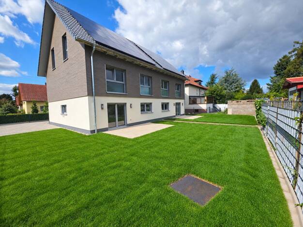 Doppelhaushälfte zur Miete - Erstbezug 2.650 € 6 Zimmer 165 m² 300 m² Grundstück Aschaffenburger Straße 8 Grünau-Siedlung West 04207