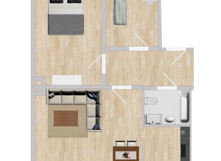 Wohnung zur Miete 312 € 3 Zimmer 65 m² 2. Geschoss Haselbrunner Str. 73 Haselbrunn Plauen 08525