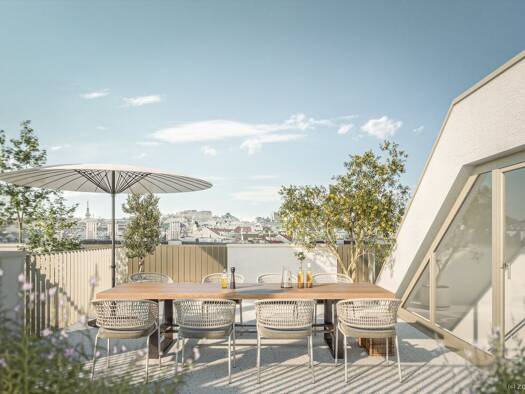 Wohnung zum Kauf - Erstbezug 1.690.000 € 3 Zimmer 97,1 m² 5. Geschoss Rechte Wienzeile 21 Wien 1040