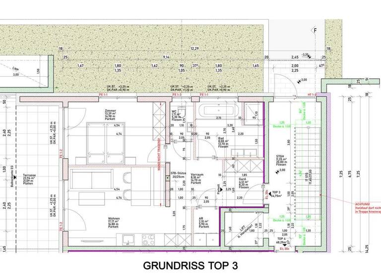 Wohnung zum Kauf - Erstbezug provisionsfrei 355.000 € 2 Zimmer 54,8 m² 1. Geschoss Hollersbach im Pinzgau 5731