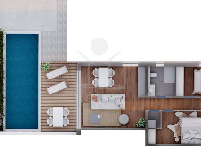 Wohnung zum Kauf - Erstbezug 480.000 € 3 Zimmer 69,5 m² EG Bibinje 23205