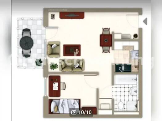 Wohnung zur Miete Tauschwohnung 713 € 2 Zimmer 53 m² EG Darmstadt 64295