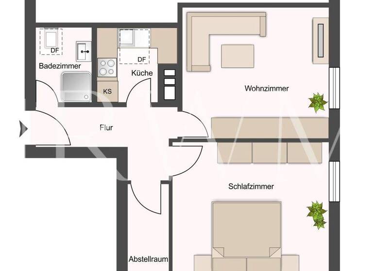 Wohnung zum Kauf 139.000 € 2 Zimmer 41 m² Bad Urach 72574