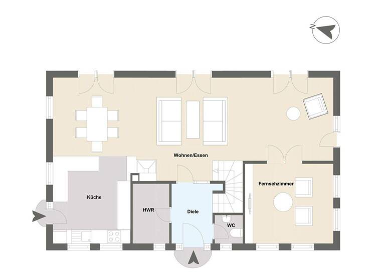 Haus zum Kauf 5 Zimmer 149 m² 883 m² Grundstück Oldsum 25938
