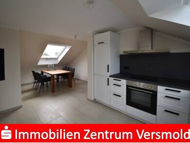 Wohnung zur Miete 500 € 2 Zimmer 50 m² Dachgeschoss Oesterweg Versmold 33775