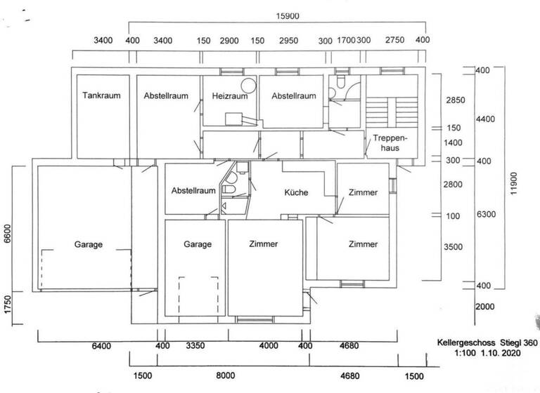 Haus zum Kauf 949.000 € 11 Zimmer 300 m² 1.440 m² Grundstück Stiegl 9551