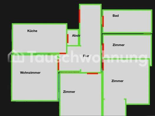 Wohnung zur Miete Tauschwohnung 775 € 4 Zimmer 98 m² 1. Geschoss Striesen-Ost Dresden 01277
