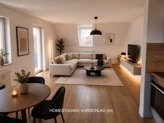 Wohnung zum Kauf provisionsfrei 165.000 € 2,5 Zimmer 63,8 m² 2. Geschoss Tröbsdorf Weimar 99428