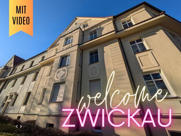 Wohnung zur Miete 210 € 1,5 Zimmer 36,1 m² 2. Geschoss Karl-Keil-Str. 16 Marienthal Zwickau 08060