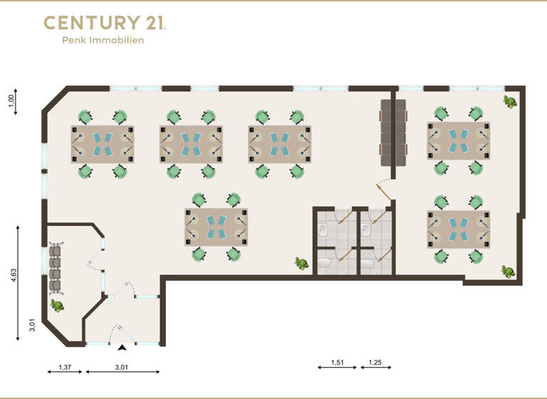 Werkstatt zur Miete provisionsfrei 10 € 150 m² Lagerfläche Nordviertel Essen / Stoppenberg 45141
