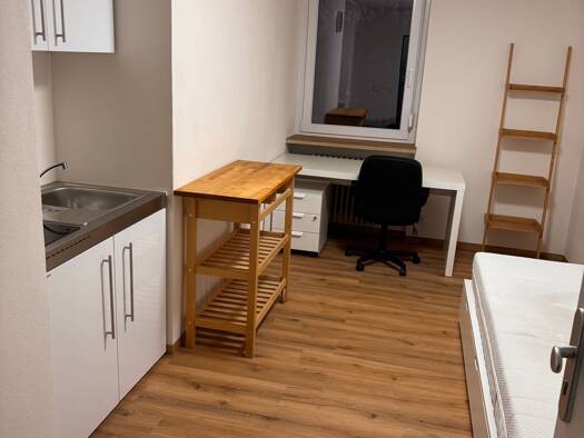 Wohnung zur Miete 470 € 1 Zimmer 19 m² Geschoss 1/8 frei ab sofort Rennesstraße 41 Sieglitzhof Erlangen 91054