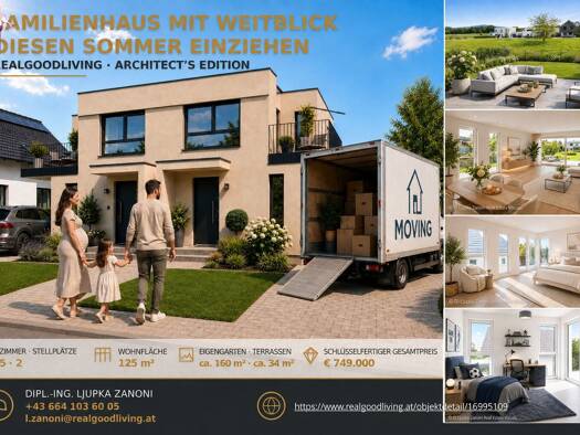 Haus zum Kauf - Erstbezug 749.000 € 5 Zimmer 125 m² 295 m² Grundstück frei ab sofort Biedermannsdorf 2362