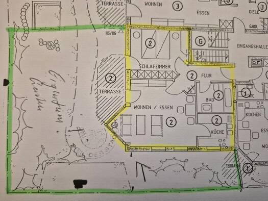 Terrassenwohnung zur Miete 700 € 2 Zimmer 55 m² Geschoss EG/3 frei ab 01.07.2026 Merklingen Weil der Stadt 71263