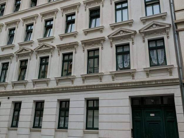 Wohnung zur Miete 528 € 2 Zimmer 60,2 m² 4. Geschoss Roßbachstraße 12 Volkmarsdorf Leipzig 04315