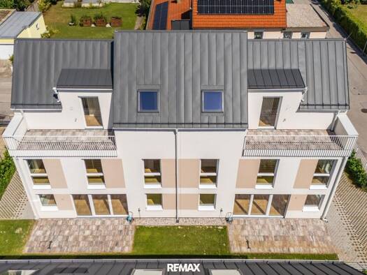 Doppelhaushälfte zum Kauf - Erstbezug 549.000 € 6 Zimmer 148 m² 202 m² Grundstück Donaulände-Mittelweg 82 Stockerau 2000