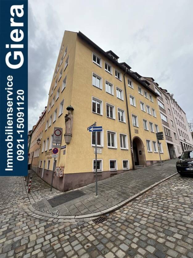 Wohnung zur Miete 820 € 2 Zimmer 55 m² 2. Geschoss frei ab 01.06.2025 Burgstraße 21 Altstadt / St. Sebald Nürnberg 90403