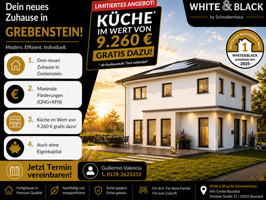 Einfamilienhaus zum Kauf provisionsfrei 198.720 € 3 Zimmer 120 m² 685 m² Grundstück Grebenstein Grebenstein 34393