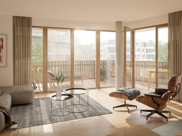 Wohnung zum Kauf - Neubau provisionsfrei 699.000 € 3 Zimmer 93 m² 3. Geschoss Conradtystraße 8 Kolbermoor 83059