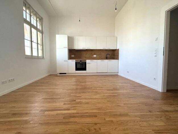 Wohnung zur Miete - Erstbezug 689 € 2,5 Zimmer 56,5 m² 2. Geschoss Dreyhauptstraße 2 Halle (Saale), Stadt 06108