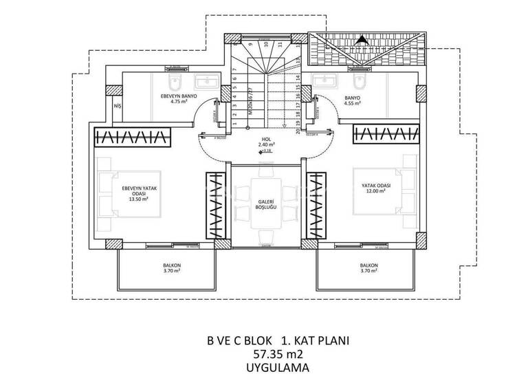 Einfamilienhaus zum Kauf 626.000 € 5 Zimmer 180 m² 350 m² Grundstück Mugla 48300