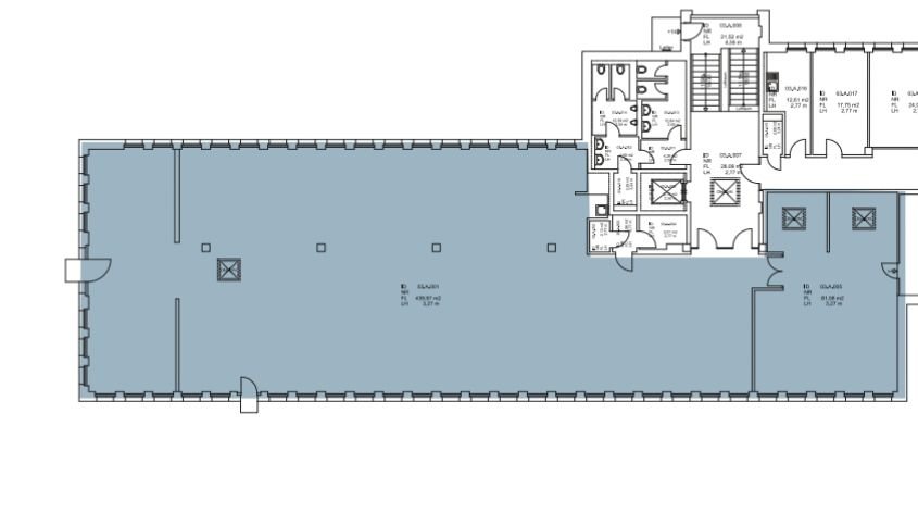 Bürofläche zur Miete provisionsfrei 10,50 € 1.035 m²<br/>Bürofläche ab 193 m²<br/>Teilbarkeit Innenstadt 66 Hilden 40724