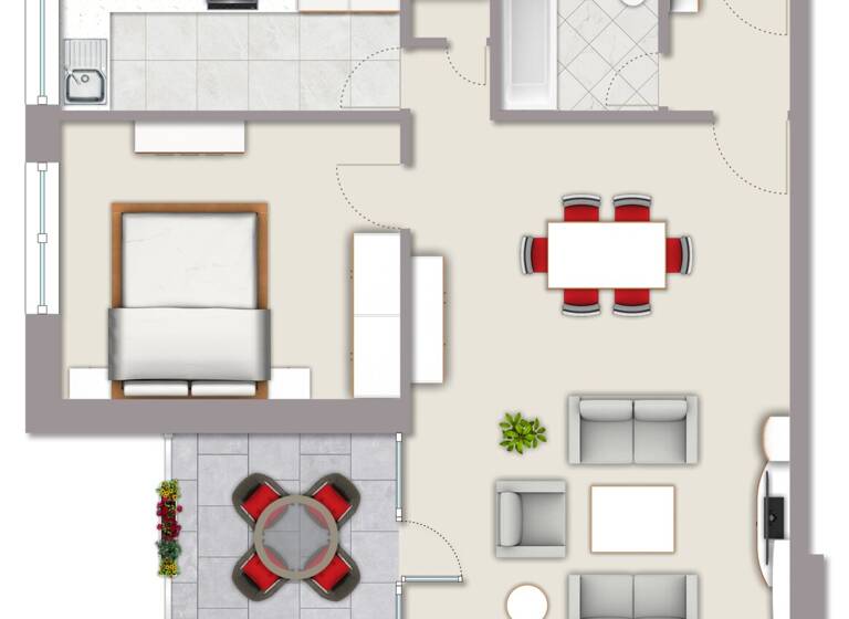 Wohnung zum Kauf 165.000 € 2 Zimmer 65 m² 1. Geschoss Nienberge Münster 48161