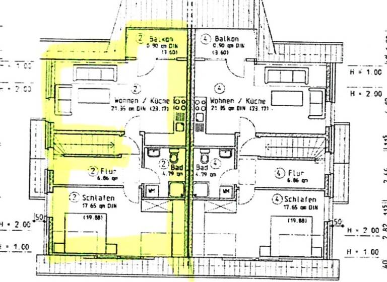 Maisonette zum Kauf provisionsfrei 259.000 € 3 Zimmer 62 m² Geschoss 1/2 Apensen 21641
