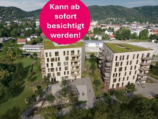 Wohnung zum Kauf - Erstbezug 273.000 € 2 Zimmer 56,1 m² 4. Geschoss Teichäckergasse Eggenberg Graz 8020