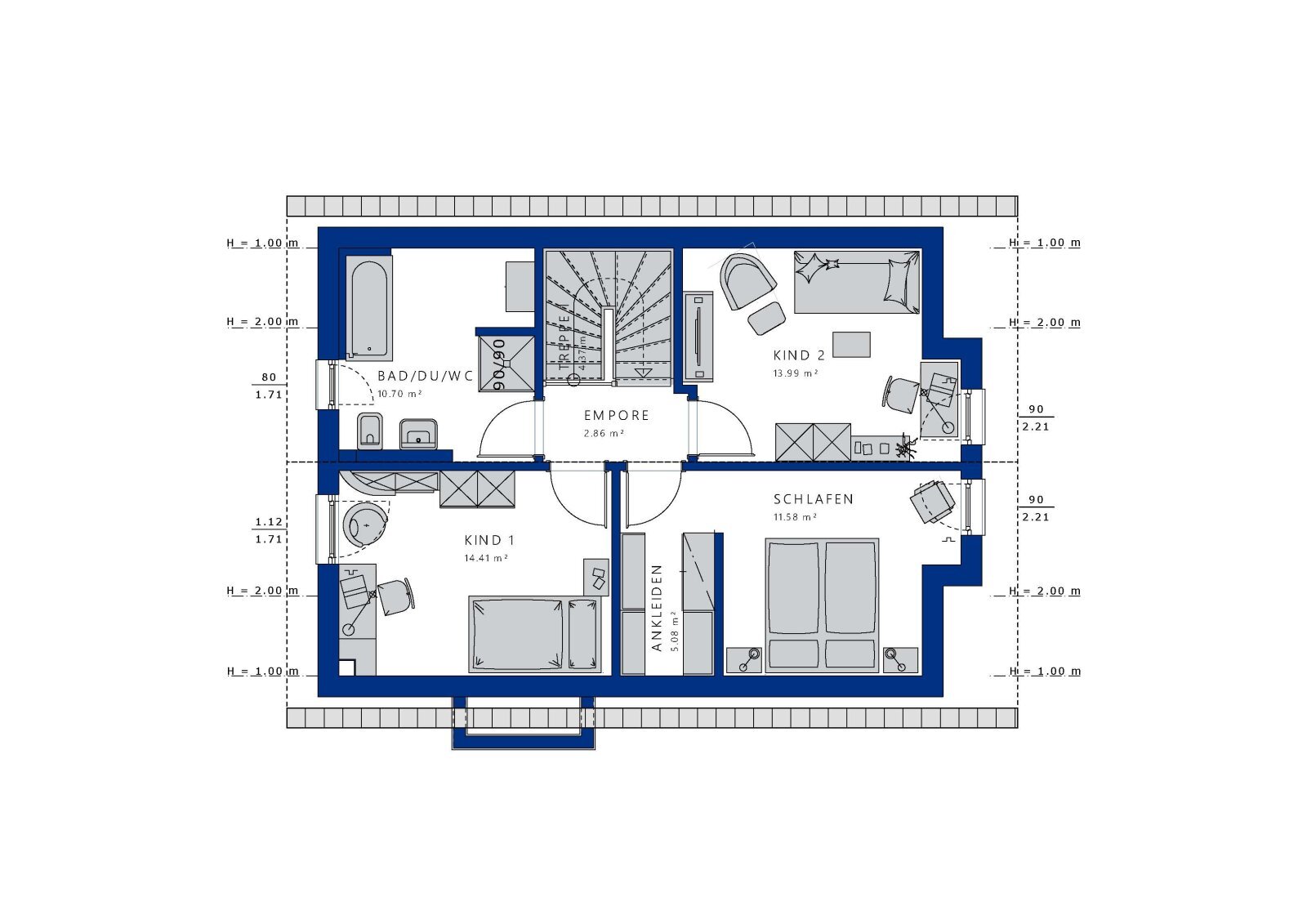 Einfamilienhaus zum Kauf provisionsfrei 767.988 € 6 Zimmer 132 m²<br/>Wohnfläche 410 m²<br/>Grundstück Mümling-Grumbach Höchst 64739