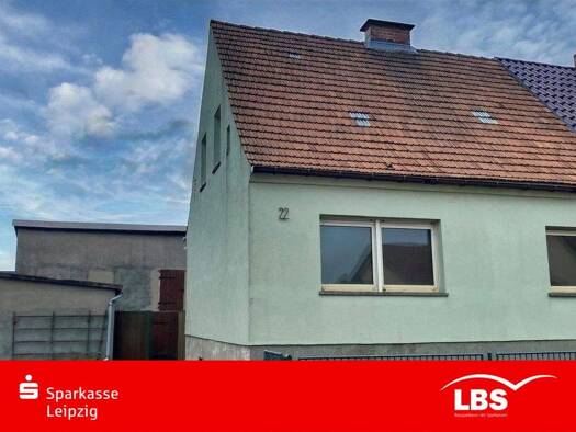 Doppelhaushälfte zum Kauf 89.000 € 2 Zimmer 50,6 m² 858 m² Grundstück Beilrode 04886