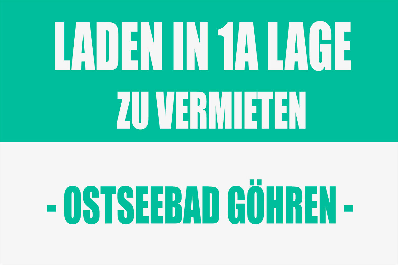 Laden zur Miete provisionsfrei 2.800 € 2 Zimmer 120 m²<br/>Verkaufsfläche Strandstrasse Göhren 18586