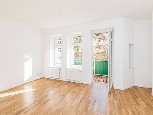 Wohnung zum Kauf provisionsfrei 259.000 € 2 Zimmer 63 m² 1. Geschoss Schwarzackerstraße 12 Stötteritz Leipzig 04299
