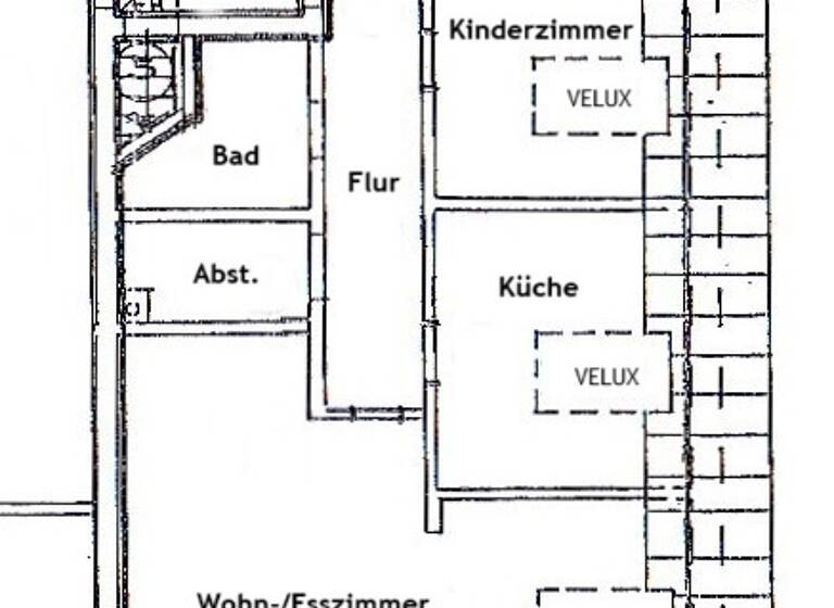 Wohnung zum Kauf 149.000 € 3 Zimmer 71 m²<br/>Wohnfläche Dachgeschoss, 1.<br/>Geschoss ab sofort<br/>Verfügbarkeit Sievershausen Lehrte 31275