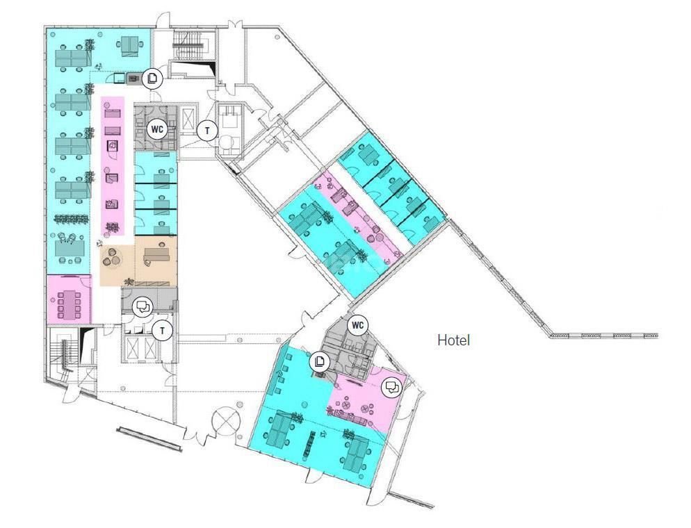 Büro-/Praxisfläche zur Miete provisionsfrei 4.270 m²<br/>Bürofläche ab 740 m²<br/>Teilbarkeit Konrad-Adenauer-Platz 1 Gleisdreieck Bochum 44787