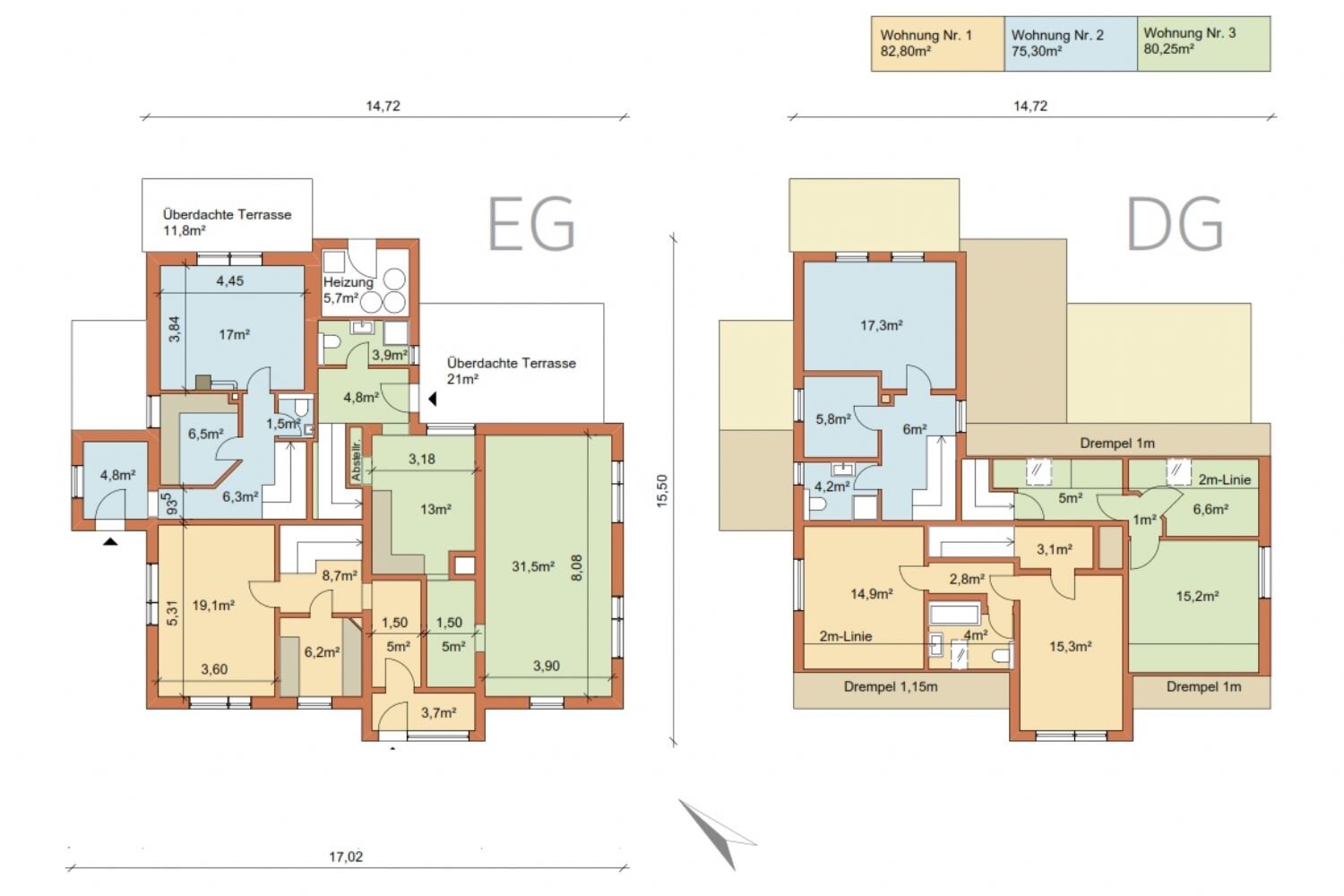 Mehrfamilienhaus zum Kauf provisionsfrei 449.000 € 238 m²<br/>Wohnfläche 591 m²<br/>Grundstück Schinkel 24214