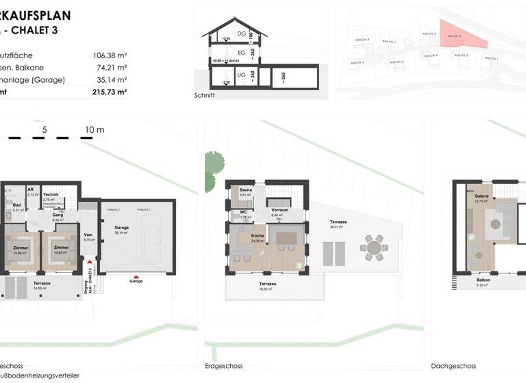 Haus zum Kauf - Erstbezug 775.000 € 4 Zimmer 106 m² 507 m² Grundstück Kärnten 9564