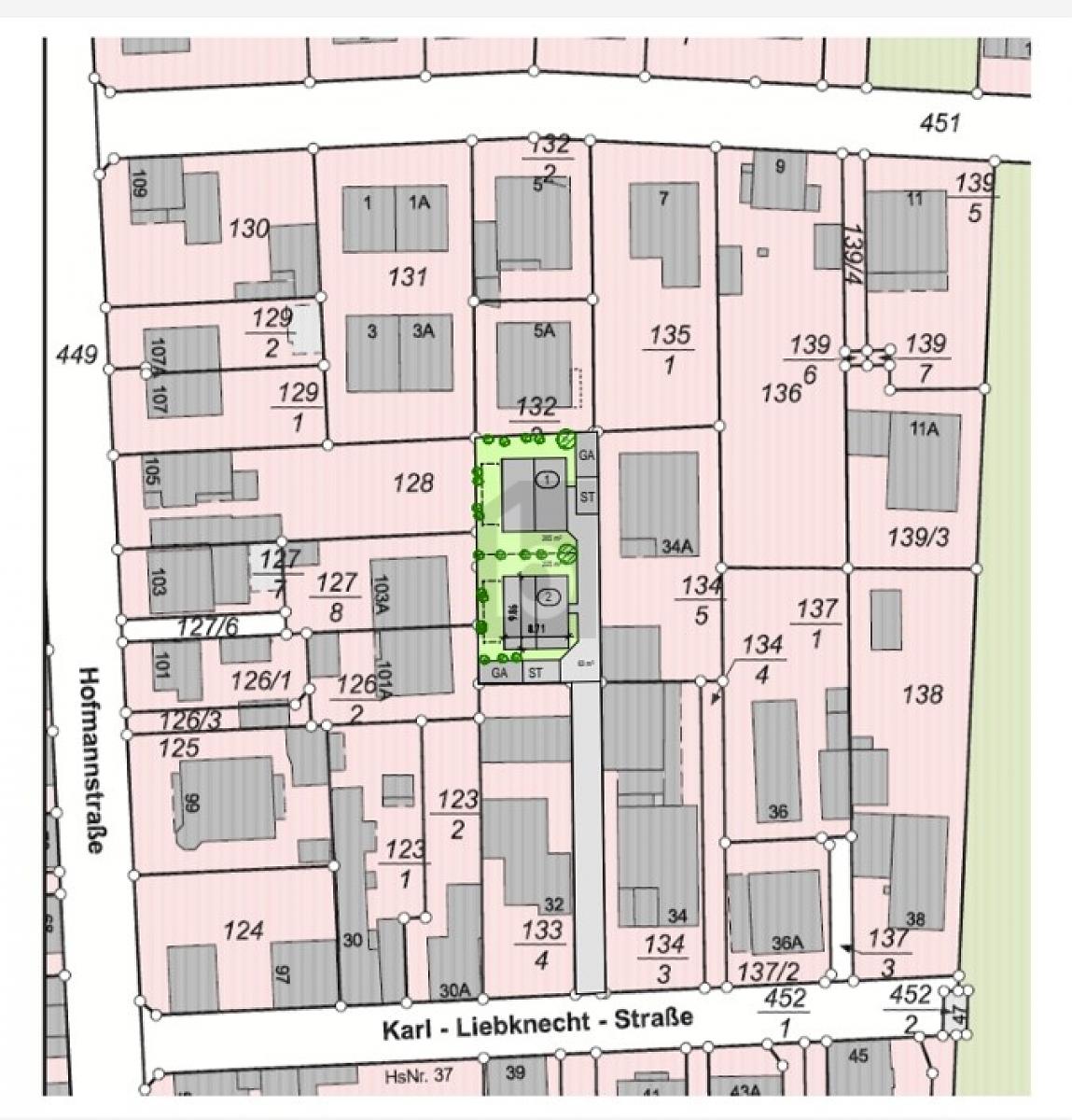 Grundstück zum Kauf 227.900 € 296 m²<br/>Grundstück Griesheim 64347