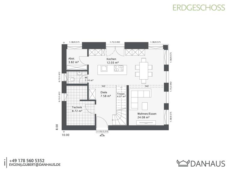 Einfamilienhaus zum Kauf provisionsfrei 559.049 € 5 Zimmer 123 m²<br/>Wohnfläche 365 m²<br/>Grundstück Engelskirchen-Miebach Engelskirchen 51766